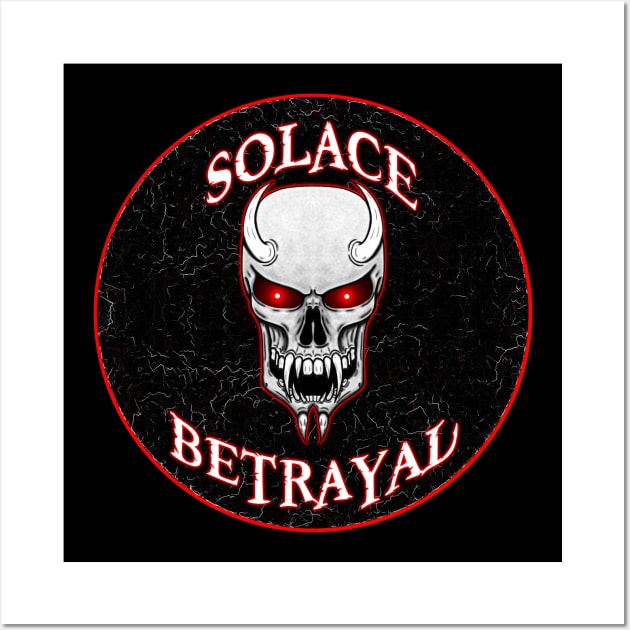 Solace Betrayal Full Color Logo Wall Art by SolaceBetrayal